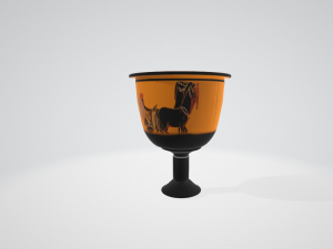greek vase 3D 模型