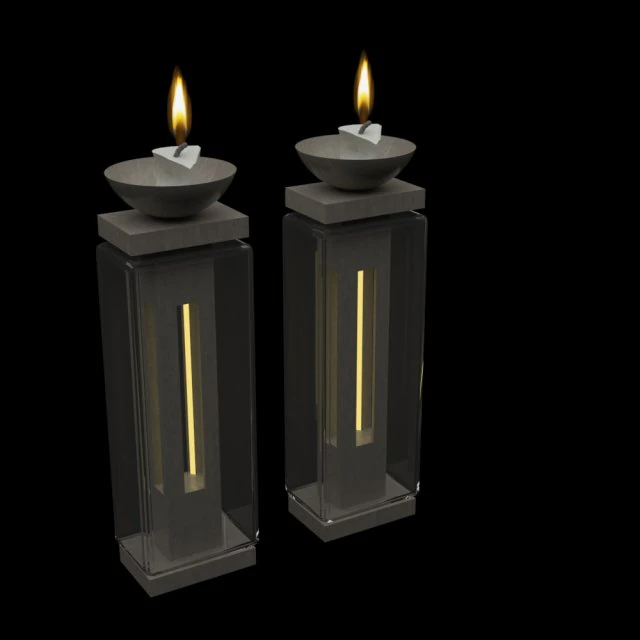 candelabro moderno Modelo 3D .c4d .max .obj .3ds .fbx .stl .blend 