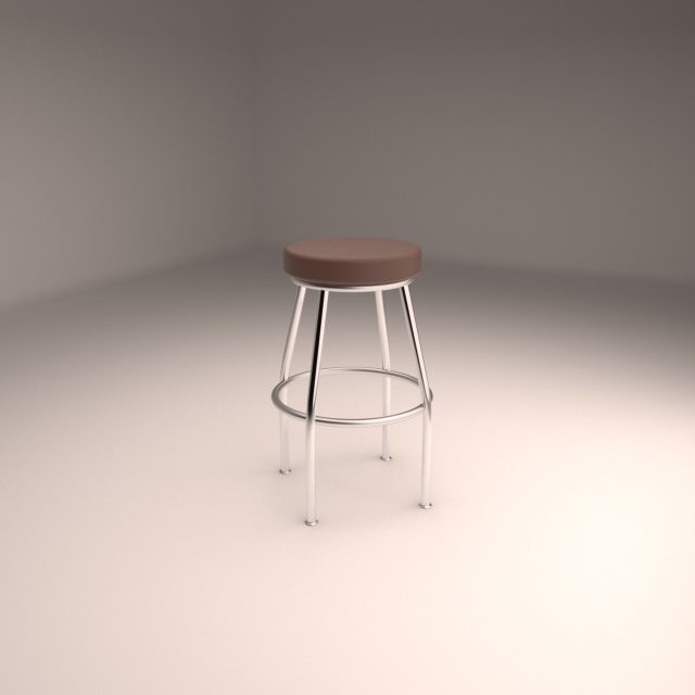 stool 3D Model .c4d .max .obj .3ds .fbx .stl .blend 