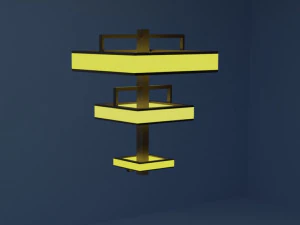 modern chandelier 3D Model