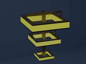 modern chandelier 3Dモデル