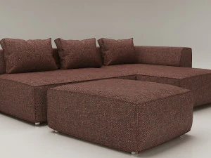 sofa industrial loft 3D Model
