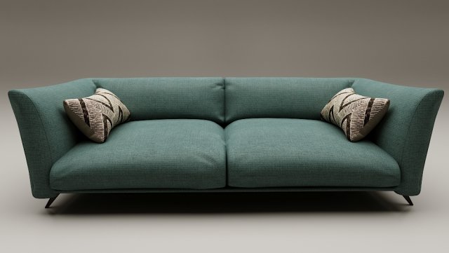 modern sofa Model 3D .c4d .max .obj .3ds .fbx .stl .blend