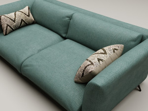 modern sofa Model 3D