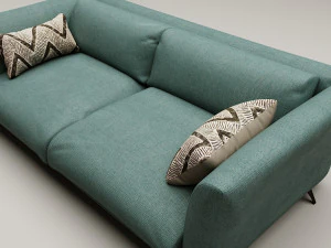 sof&aacute; moderno Modelo 3D
