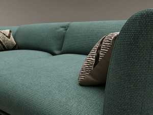 modern sofa Model 3D
