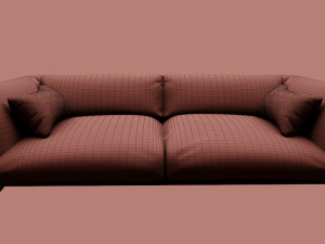 modern sofa Model 3D