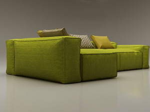 sofa loft Model 3D