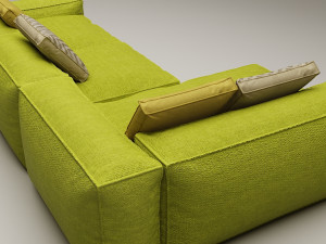 sofa loft Model 3D