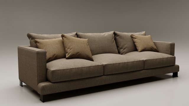 sofa camerich lazy time 3D Model .c4d .max .obj .3ds .fbx .stl .blend 