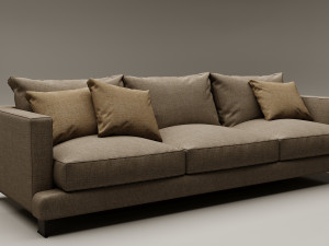 sofa camerich lazy time 3D Model