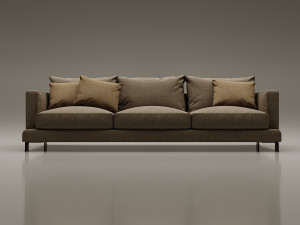 sofa camerich lazy time 3D Model