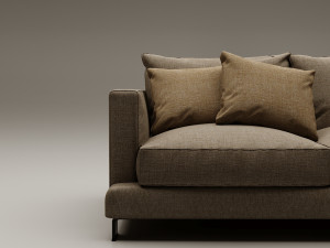 sofa camerich lazy time 3D Model