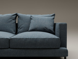 sofa camerich lazy time 3D Model