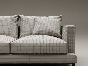 sofa camerich lazy time 3D Model