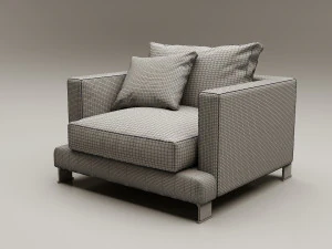 sofa camerich lazy time 3D Model