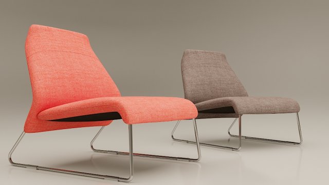 armchair lazy bb 3D Model .c4d .max .obj .3ds .fbx .stl .blend 