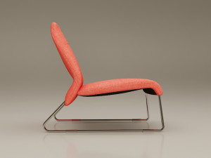 armchair lazy bb 3D Model