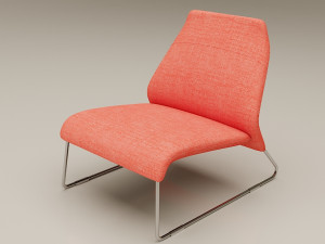 armchair lazy bb 3D Model