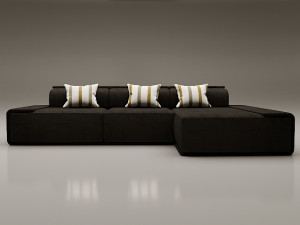 sofa voasart bradley 3D Model