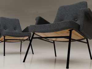 armchair sk660 3D Model