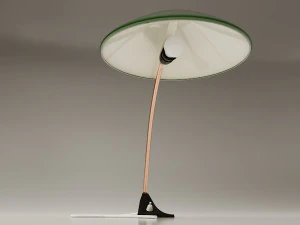 green desk lamp 3D Model