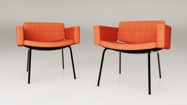 council armchairs 3D 모델 .c4d .max .obj .3ds .fbx .stl .blend