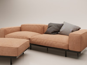 naviglio sofa Model 3D