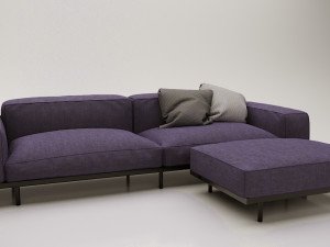naviglio sofa Model 3D