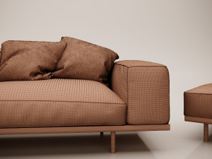 naviglio sofa Model 3D