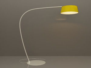 floor lamp linea light oxygen fl1 8101 Model 3D