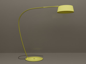 floor lamp linea light oxygen fl1 8101 Model 3D