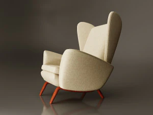 poltrona de Howard Keith Modelo 3D