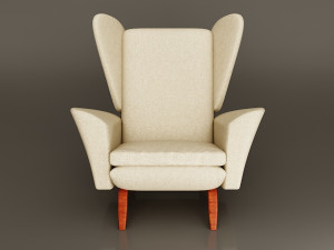 lounge chair by howard keith Model 3D