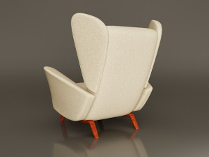 lounge chair by howard keith Model 3D