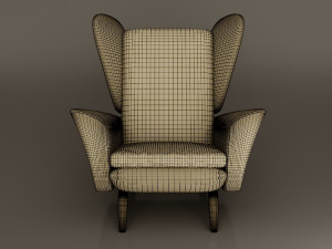 lounge chair by howard keith Model 3D