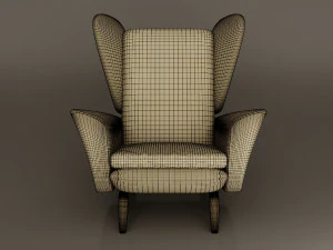 lounge chair by howard keith 3D Model