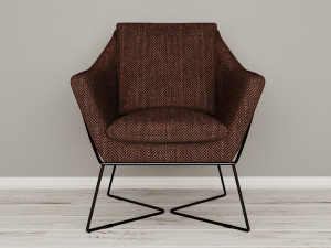 lincoln lounge chair Modelo 3D