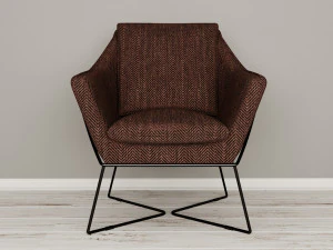 lincoln lounge chair 3D Model