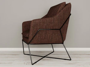 lincoln lounge chair 3D Model