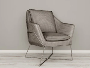 lincoln lounge chair 3D Model