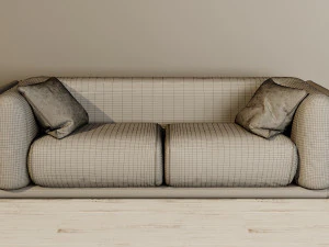 cornaro sofa 3D Model
