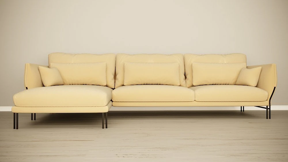 majestic sofa carmenes 3D Model .c4d .max .obj .3ds .fbx .stl .blend 