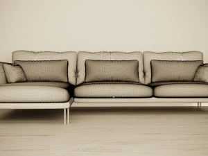 majestic sofa carmenes 3D Model