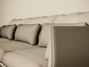 majestic sofa carmenes 3D Model
