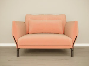 majestosa poltrona carmenes Modelo 3D