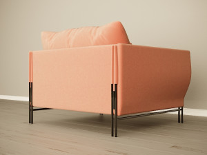 majestic armchair carmenes 3D 模型