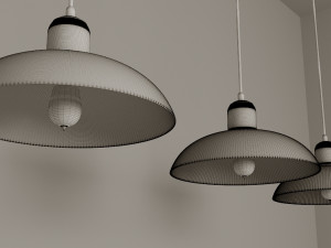 kaiser pendant lamp 3D 模型