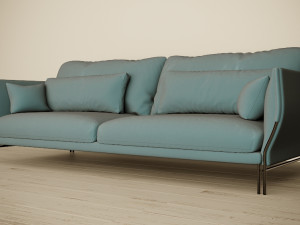 majestic sofa carmenes Modèle 3D