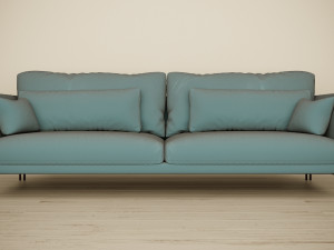 majestic sofa carmenes Model 3D